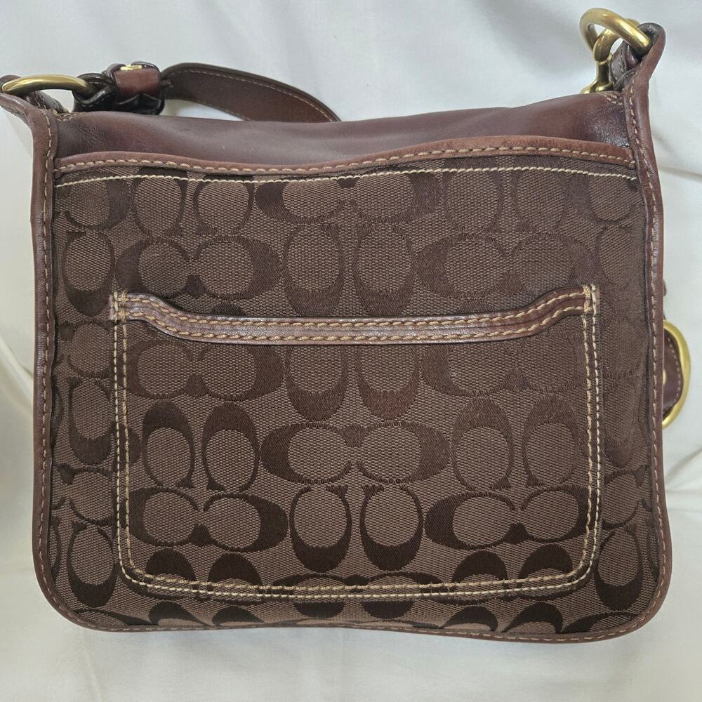 Vintage Coach Signature Bleecker Legacy Flap 11434 Br… - Gem